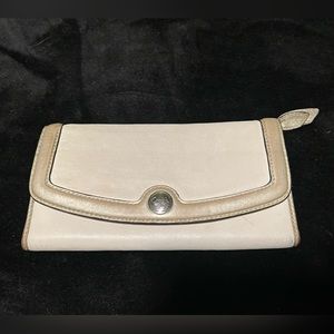 Coach tri fold wallet